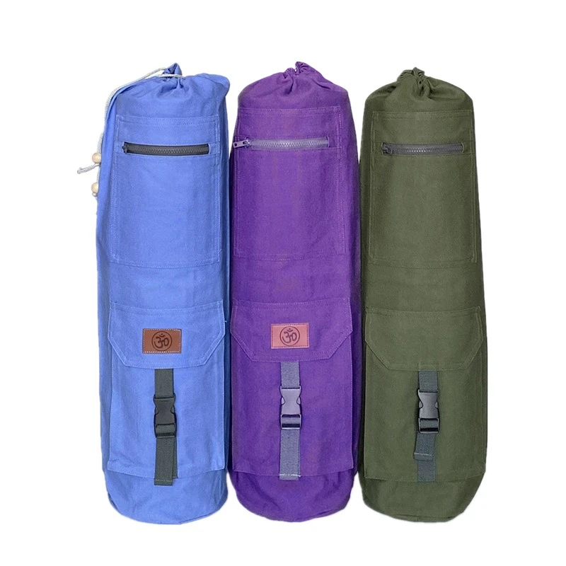 Sac de yoga en toile de coton, sac de rangement de grande capacité, sac  portable en polymères, 1PC - AliExpress
