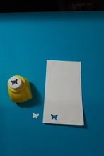 Mini álbum de recortes, cortador para cortar a mano, tarjeta artesanal, estampado de calicó, bricolaje, flor, manualidades de papel, perforadora