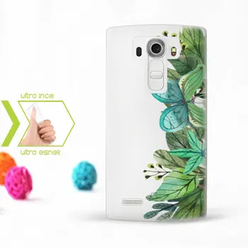 

Personalized LG G4 Slim Clear Silicone Phone Cover (Leaf Temalı-11)