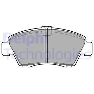 Колодки тормозные HONDA CIVIC 1.3-1.6 91-01/JAZZ 1.2/1.4 02- пер