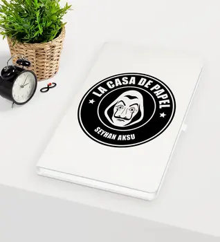 

Personalized La Casa De Papel White Notebook-24