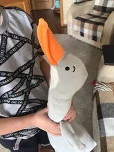 De algodón lindo ganso de peluche juguetes de peluche Animal bebé muñecas acompañantes de confort muñecas almohada nórdica decoración para el hogar