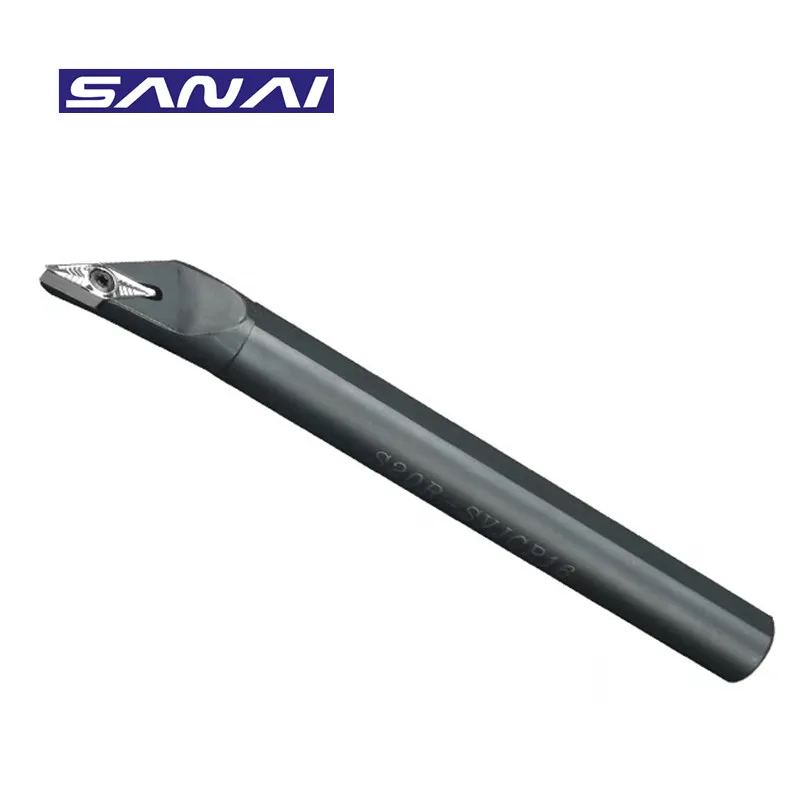 

SANAI CNC Lathe SVJCR16 Turning Tool Holder SVJCL16 Machining Cutter Internal Turning Bar S16Q S20R S25S S32T Metal Turning Rod