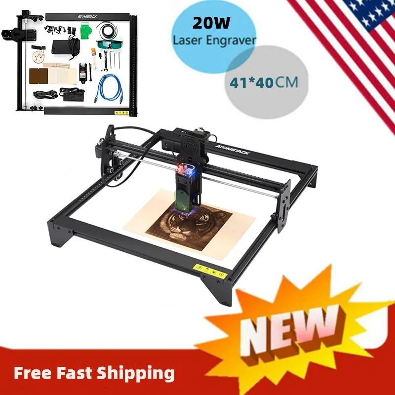Láser CNC Kits para grabado portátil de escritorio de madera de fresado de acero inoxidable taladro grabado DIY cortador para esculpir máquina de corte