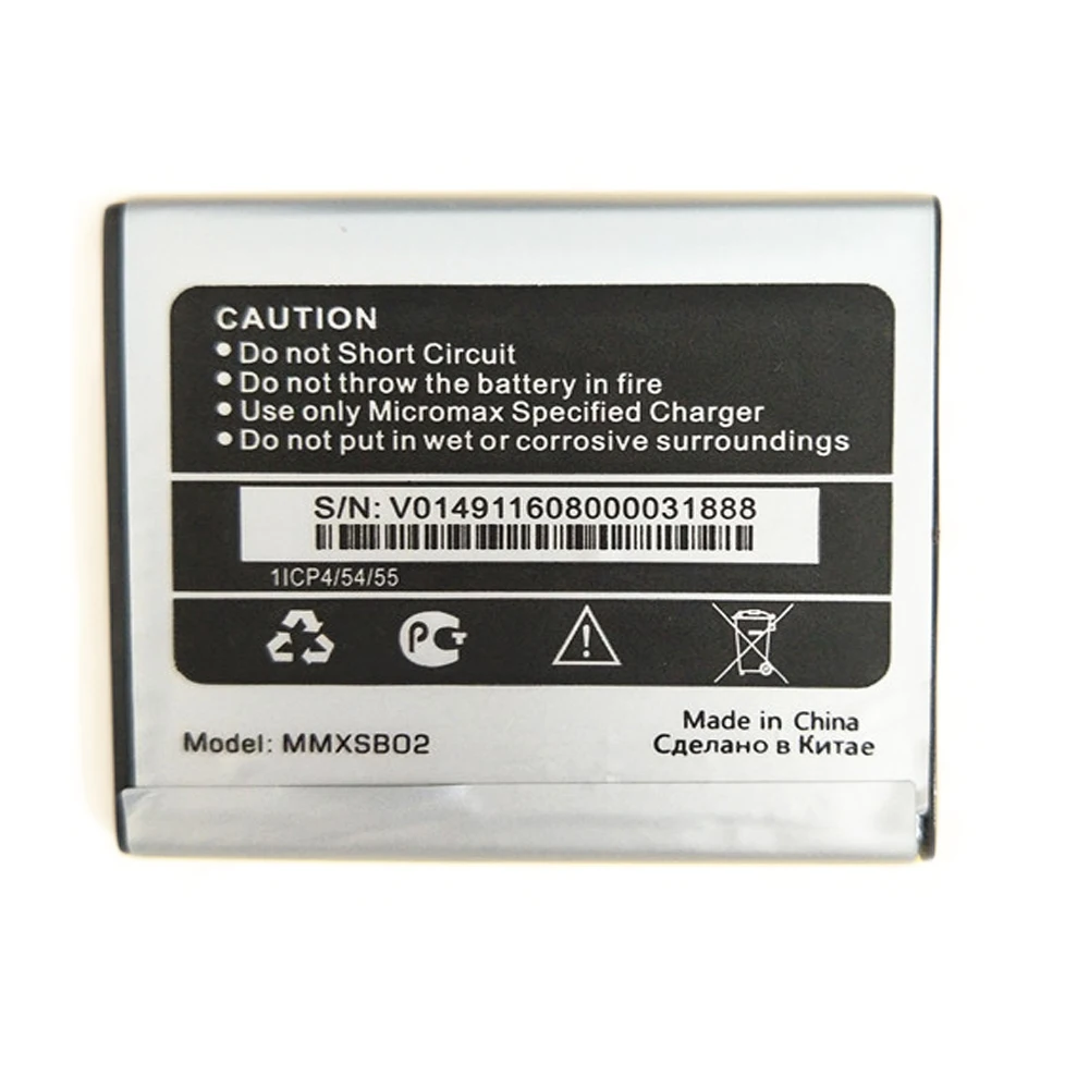 Аккумулятор 20 шт./лот Для Micromax Q326 MMXSB02 MMXSBO2 аккумулятор 1400 мАч | Мобильные телефоны