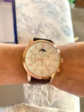 LIGE-reloj analógico con correa de cuero para hombre, nuevo accesorio de pulsera de cuarzo resistente al agua con cronógrafo, complemento Masculino deportivo de marca de lujo con esfera lunar automática