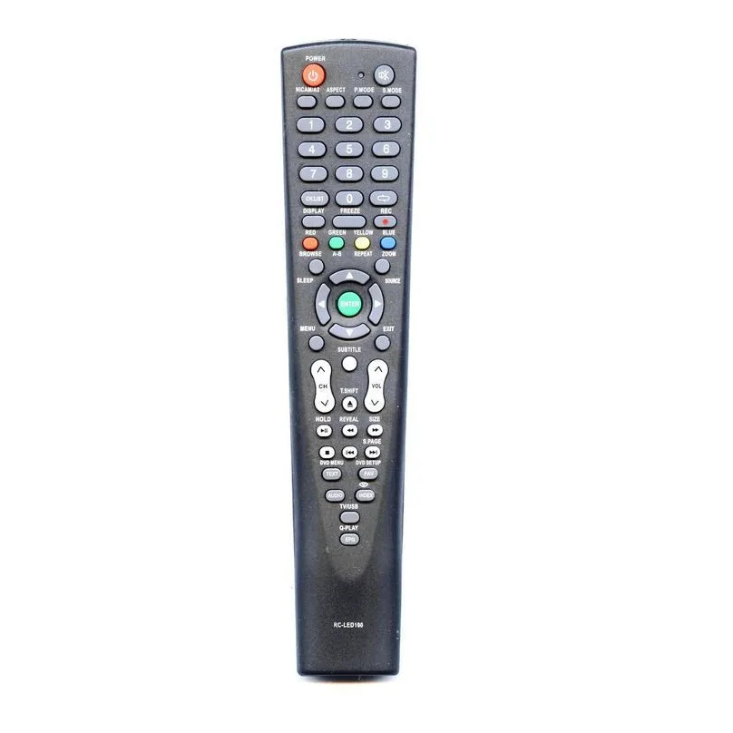 Пульт для телевизора ДУ BBK RC LED 100 LCD TV 22LED-6078/FT2C LED1973W LEM1988 LEM2492F LEM3289F LEM4279F LEM4289F LED2472FG