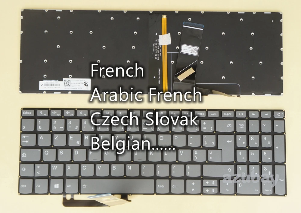 Французская Чешская клавиатура AR для Lenovo 330-15ICH 330-15ICN 330-15IGM 330 Touch-15ARR 330-15IKB Touch 330-17AST