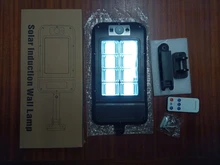 Enhance Lighting Lantern Wall-Lamp Remote-Control Upgrad Solar Led Garden Outdoor Waterproof