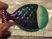 7 tipos de brochas en forma de cola de pez para uñas, brochas cosméticas de fondo, polvo de limpieza suave para cuidado de uñas, herramienta de manicura