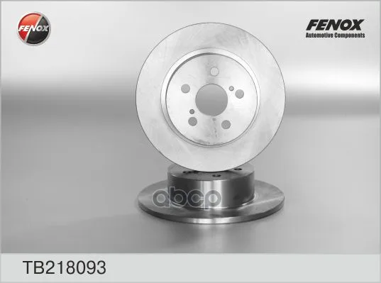 Диск Тормозной Задний Toyota Avensis 99-03, Avensis Station Wagon 99-03 Tb218093 FENOX арт. TB218093