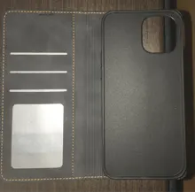 Case Phone-Cover Flip-Cards-Holder Luxury Wallet Magnetic 6s Plus Mini for 12 11 Pro
