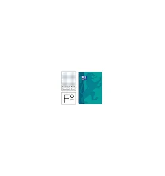 

Spiral notebook OXFORD SCHOOL CLASSIC cover polypropylene FOLIO 80 sheets Picture 4 MM with AQUA margin