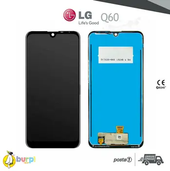 

LCD DISPLAY + TOUCH SCREEN for LG Q60 black SCREEN glass assembled LMX525EAW