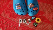 Shoe-Charms Decoration Wristband Flowers Garden-Shoe-Buckle Jibz Croc Kids Cute of PVC