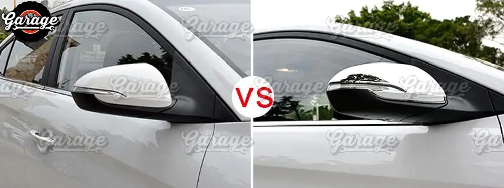 Накладки на зеркала для hyundai Elantra- ABS пластик литье 1 комплект/2 шт. украшения для стайлинга автомобилей