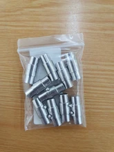 10 unids/lote 3 4 5 6 8mm 10mm 12mm fuerte cierres magnéticos con mecanismo de bloqueo Ajuste de cordón de cuero tapa DIY pulseras conectores haciendo