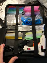 Juego de pistola de pegamento 6 en 1, herramienta de reparación de manualidades de fusión en caliente eléctrica, profesional, bricolaje, 110-240V, 20W, con palos de regalo, envío gratis