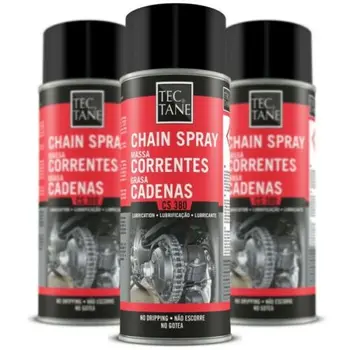 

PACK 3 SPRAYS FAT FOR motorcycle chains, NOT DRIPPING 400 ML