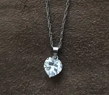 Collar de plata de ley 925 con diamantes, colgante de circonita brillante Simple avanzada, cadena femenina para clavícula, joyería para fiesta