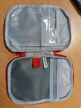 Bolsa de primeros auxilios vacía, bolso de emergencia para viaje, medicina, pastillas, almacenamiento, organizador de supervivencia al aire libre, portátil, divisor de viaje