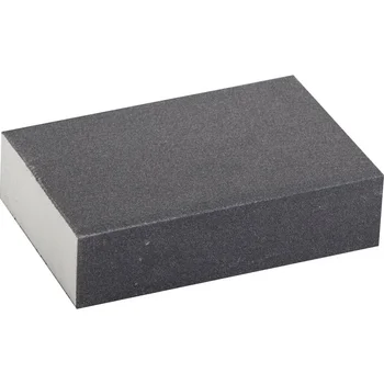 

Sponge grinding BISON 100х68х26мм, P320, four-sided, SiC, medium hardness 35612-320