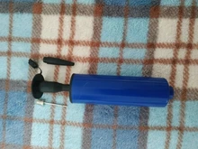 Pelotas Mini bomba de accesorios de globos inflador mano empuje de la bomba de aire de dos tipos de agujas fiesta portátil de aluminio bomba de balón