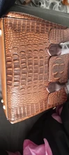 Retro Tote Handbags Crossbody-Bags Crocodile Female Designer Genuine-Leather Women