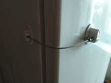 Safety-Lock Protection Security-Cable Window-Refrigerator Opening Stainless-Steel Baby