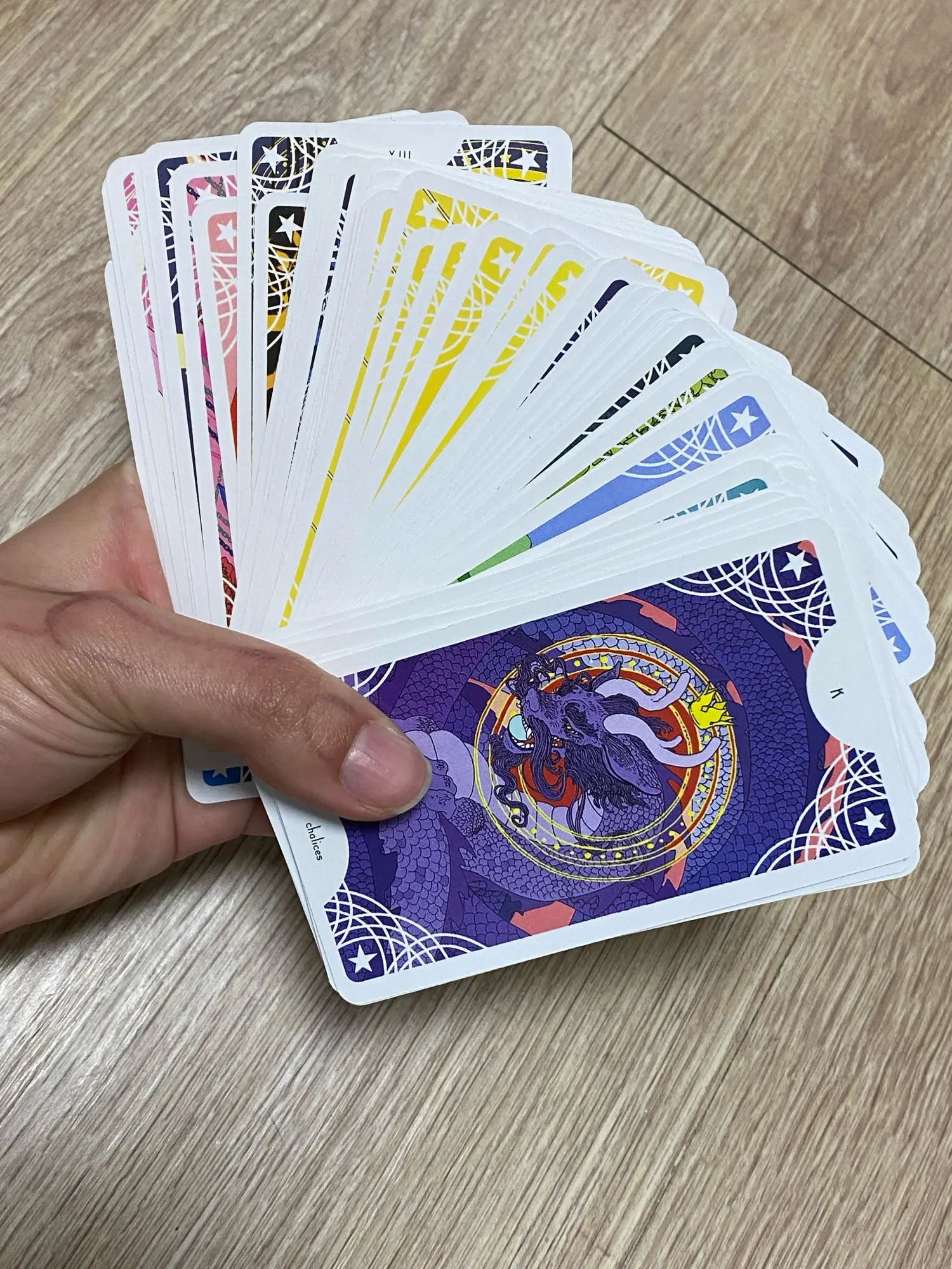Отзыв о товаре Настольная версия Спиннер в форме звезды Tarot, английская версия, Tarot, карточка оракла, Веселая игра, гадания, судьба, настольные игры, PDF инструкция от пользователя B***a
