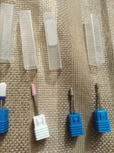 Fresas de diamante para manicura, brocas giratorias, accesorios para pedicura, boquillas, pulidora