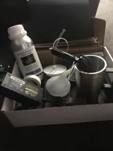 Kit reparador para arañazos de faros de coche, set de reparación para faros de vehículo de 800g, esmalte de pulido hidrofóbico de limpieza de luces delanteras, toallita y dos enchufes par conexión incluidos