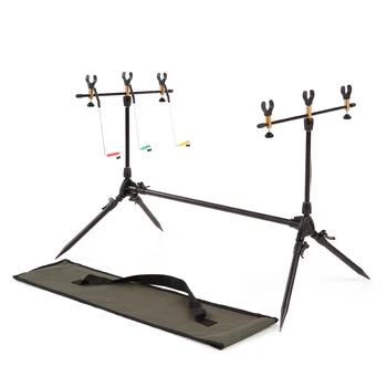 

Lixada Fishing Rods Holder Carp Fish Rods Stand Adjustable Retractable Fishing Pole Pod Stand Tackle Accessory Bracket For Pesca