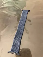 Correa de tela de nailon trenzada para Apple Watch, pulsera elástica de 44mm, 40mm, 38mm y 42mm para iWatch Series 6 SE 5 4 3, 2020