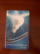 Solar-Lamp Led-Lighting Portable-Bulb 15W 130LM