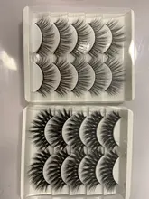 Extensiones de pestañas de extensión, 60 mechones de pelo Natural y grueso, Faux cils, Envío Gratis