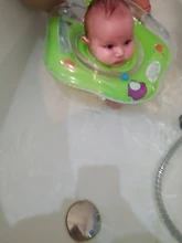 Anillo de cuello para bebé, accesorios de natación, tubo de seguridad infantil, flotador circular para baño, inflable, agua