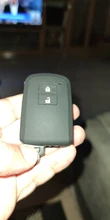ZAD-Funda de goma de silicona para llave de coche, funda con 2 botones para Toyota Camry, RAV4, Avalon, auris