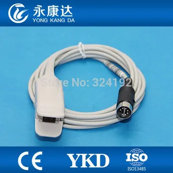 

Compatible Schiller Adult Finger Clip spo2 sensor Masimo module 7pin medical TPU CE&ISO Verified