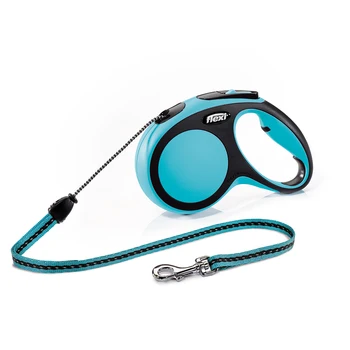 

Flexi leash-roulette comfort M 5m rope, blue, 17,6x4x10,8 cm-1 pc