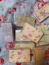 El Sr. De papel 30 unids/caja 8 diseños Ins estilo de flores y hierba serie creativo mensaje cuenta mano Deco DIY caja de cerillas, Material de papel