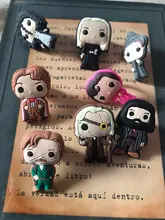 Marcapáginas de película para libros, Clips de papel para maestro de la escuela, punto de libro suministros de oficina, amigos, regalo de Navidad, 8 Uds.