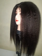 Conjunto de extensiones de pelo ondulado con cierre Yaki, extensiones de cabello humano brasileño no Remy, estilo moderno
