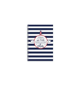 

Notebook cover lined A4 AMELIE sailor