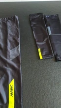 MAVIC-Calentadores de piernas Cosmic Pro Team, protección UV negra, calentador de brazo transpirable para ciclismo, carreras, MTB
