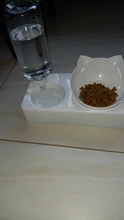 Pet-Supply Dish-Bowls Raised-Stand Pet-Cat-Bowl Water-Dispenser Drinking Automatic Dog