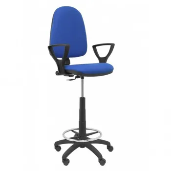 

T04CPBALI229BGOLF stool Ayna bali blue fixed arms PIQUERAS and CRESPO
