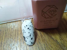 Recién llegado, Gel de esmalte de uñas de huevo de codorniz, 15ML, Gel UV de cáscara de huevo, efecto de punto, laca de uñas semipermanente para arte de uñas