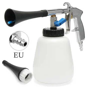 

Portable Car Cleaning Water Gun High Pressure Strong Wind Dust Recoval Water Gun Foam Lance Cleaning Tool For AutoMobile 9.2 Bar