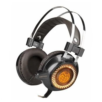 

Gaming Headset with Microphone iggual KAIMATACHI Brown Orange